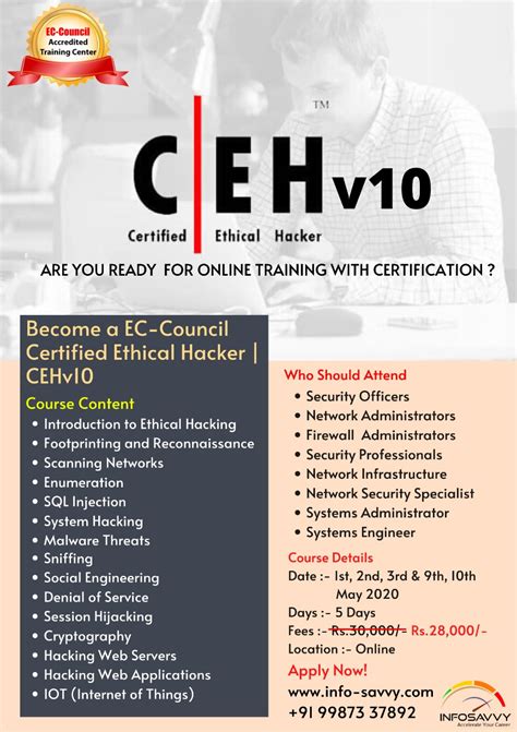 CEH Training in Manila .